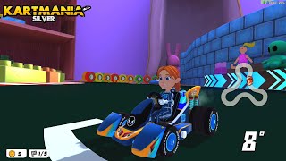 KartMania Silver Gameplay 50cc Toy Cup Victoria [upl. by Flavio953]