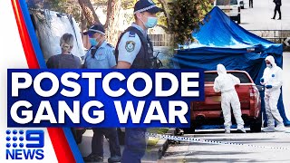 Postcode gang war suspected cause of Blacktown brawl  9 News Australia [upl. by Sabba]