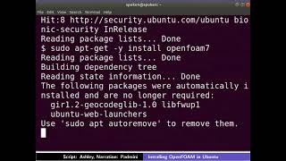 How To Install OpenFOAM in Ubuntu Linux Server [upl. by Corry]