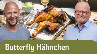 ButterflyHähnchen vom Grill  REWE Deine Küche [upl. by Jempty]