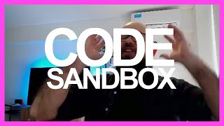 Code Sandbox como entorno de programación [upl. by Belcher113]