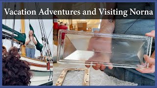 Vacation Adventures and Visiting Norna  Episode 179  Acorn to Arabella Journey of a Wooden Boat [upl. by Klarika]