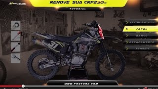 Renove sua CRF 230F  Farol [upl. by Valdas]