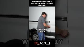 Ultimate Van Security Hack  Slick Locks Door Lock Kit [upl. by Ardnael671]