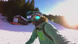 Snowboard Goggles HUD Test [upl. by Nipahc]