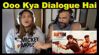 Antim  The Final Truth Trailer Reaction  Salman Khan Aayush Sharma  The S2 Life [upl. by Rexana693]