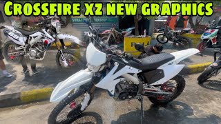 NEW GRAPHICS ON CROSSFIRE XZ 250 rr  SUBSCRIBE GARAM HAI SATHI HARU ❤️ [upl. by Muir]