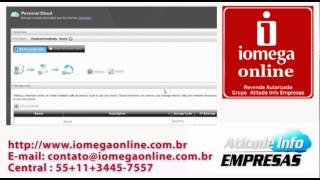 IomegaOnline Como configurar meu Iomega Personal Cloud [upl. by Darian]