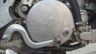 1997 kx250 clutch problem fixed [upl. by Cresa]