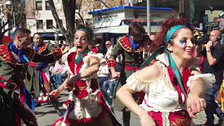 AC EL BURLETA desfile de Ciudad Real REVOLUCIÓN Domingo de Piñata 2019 [upl. by Lynnet]