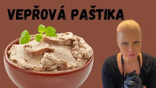 Krémová paštika z vepřového masa a jater [upl. by Yellah]