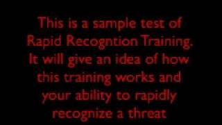 RAPID THREAT RECOGNITION TEST [upl. by Knobloch]