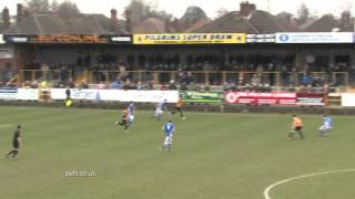 Boston United v FC Halifax Town Highlights 13042013 [upl. by Eidoc466]