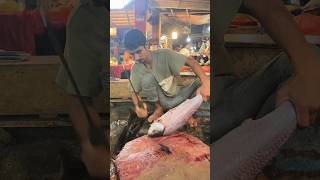 Super Fast Big Rohu Fish Cutting Skills Videos shorts [upl. by Dimond]