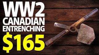 165  WW2 British Canadian 1943 Entrenching Tool Review  Vintage  Military Antiques Toronto [upl. by Kowalski]