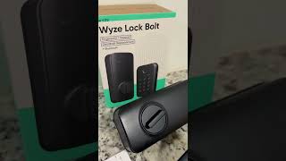 Wyze AutoLock Bolt Fingerprint Keyless Entry Door Smart Bluetooth Deadbolt [upl. by Aikemet992]