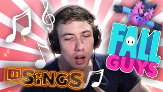 SARDOCHE CHANTEUR NÉ  Twitch Sings Fall Guys [upl. by Eddie682]