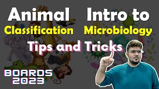 Animal Classification amp Intro to Microbiology  Tips and Tricks  Class10 SSC  MH State Board [upl. by Inanaup222]