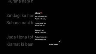 quotkoi rishta Naya yaa Purana nahi hota❤️‍🩹 shayari subscribe sad youtubeshorts poetry love [upl. by Druci]