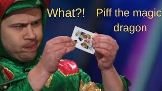 Americans Got Talent 2015 Complete List of the Performances of Piff the magic dragon [upl. by Elin]