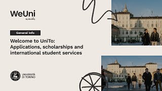 Study in Torino Applications Scholarships and International Support Webinar [upl. by Ofori]