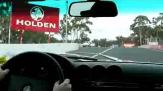 Mercedes 500SLC lap of Mount Panorama [upl. by Sigismund]