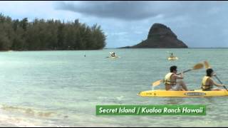 Secret Island  Kualoa Ranch Hawaii [upl. by Natiha]