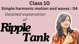 Ripple tank  Reflection  refraction and diffraction of water waves using ripple tank  class 10 [upl. by Dunc783]