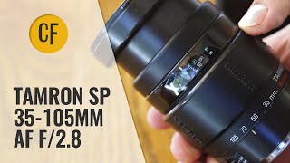 Weird lens reviews Tamron SP 35105mm f28 AF 19921994 [upl. by Nairam381]