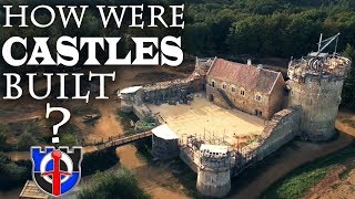 How were castles built  constructed in the medieval period [upl. by Ylenats874]