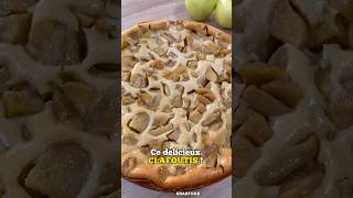 RECETTE CLAFOUTIS AUX POMMES CARAMÉLISÉES  🍏 Un délice facile et rapide 👍 shorts [upl. by Raff]