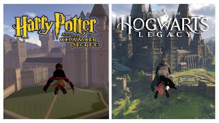 Comparing Hogwarts Legacy to Classic Harry Potter Games  PART 1  FLANDREW [upl. by Stearne]