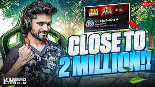 CLOSE TO 2 MILLION  CHICKEN STREAK TODAY  BGMI LIVE [upl. by Etteloiv]