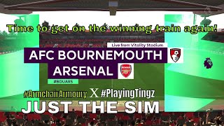 AFC Bournemouth v Arsenal Just The Sim  ArmchairArmoury 2324 [upl. by Eiramalegna]