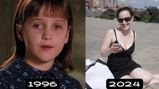 Matilda 1996 Cast Then and Now  Where Are They Now [upl. by Hgielrebmik880]