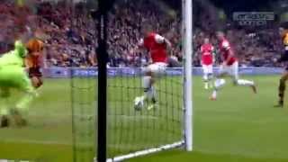 Lukas Podolski  All 12 Goals and 3 Assists for Arsenal in the 201314 season [upl. by Alisun]