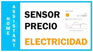 Integrar PRECIO de la ELECTRICIDAD en Home Assistant PVPC Home Assistant [upl. by Ylen]