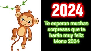 HOROSCOPO CHINO 2024  Predicciones para el signo del Mono para el año 2024  Intuición Comprobada [upl. by Idac]