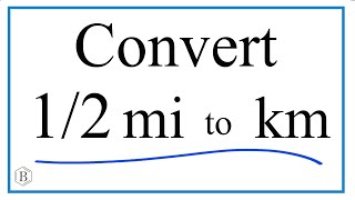 How to Convert 12 Miles to Kilometers 12 km to mi [upl. by Ellery585]