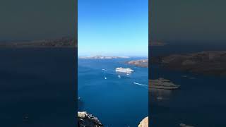 Vistas por la mañana a la Caldera de Santorini desde Fira  Viaje a Santorini [upl. by Laris]