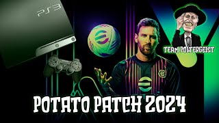 NUEVO eFootball 2024 PS3  POTATO PATCH Revive el Fútbol [upl. by Sephira913]