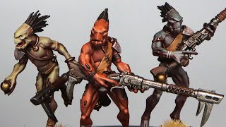 How to Paint KROOT for your TAU Army  3 Schemes  Army Painting  Warhammer 40k [upl. by Nolur172]