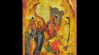 Canon of Lazarus Odes 1 3 8 and 9 [upl. by Teplica]