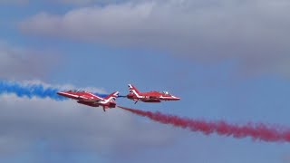 The Royal International Air Tattoo RIAT 2022 Friday The Red Arrows [upl. by Werdna]