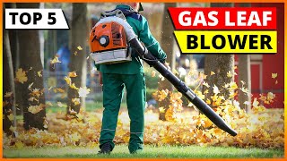 Best Gas Leaf Blower 2024  Top 5 Leaf Blowers Review [upl. by Assir]