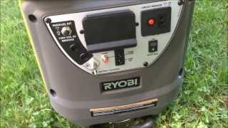 Ryobi 2200 Starting Watt Digital Inverter Generator Review [upl. by Higbee]