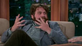 Zach Galifianakis being funny with Craig Ferguson [upl. by Matilda]