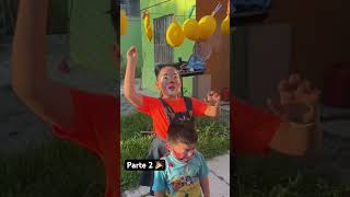 Reto de Globos Misteriosos Parte 2  Pincelito Jr lospinceleiros comedyfilms [upl. by Gabbi]