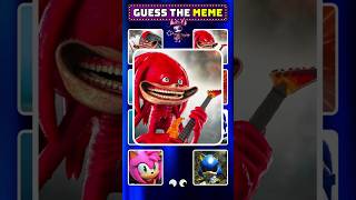 Guess The Meme Song  Shin Sonic Meme Songs  Sonic the Hedgehog 3 meme sonic shinsonic shorts [upl. by Kate746]