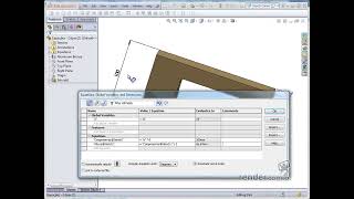 37  Gleichungen hinzufügen  SolidWorks 2013 Grundlagen [upl. by Wilone]